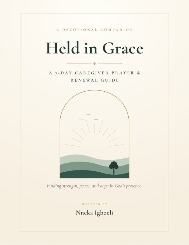 Cover of Held in Grace: A 7-Day Guide for Caregivers